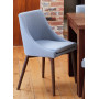 Walnut Grey Chair (Pack of two)