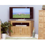 Mobel Oak Corner Television Cabinet