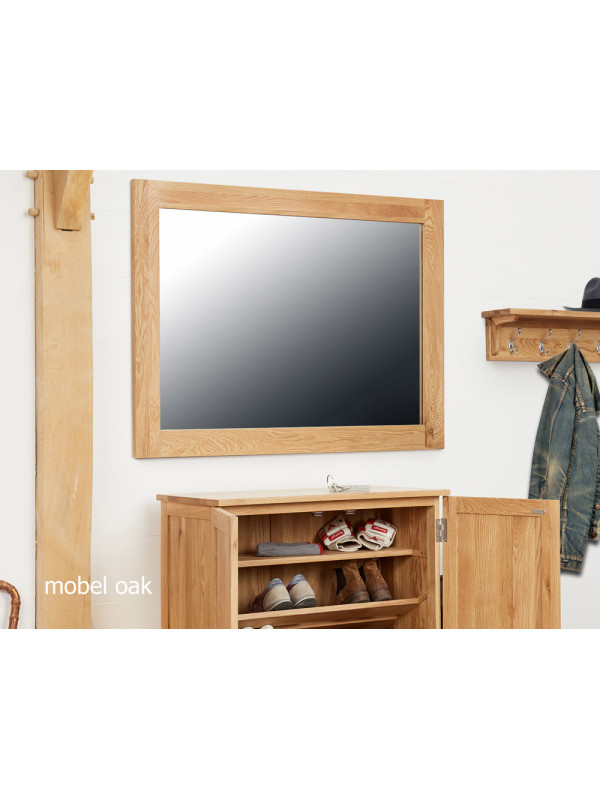 Mobel Oak Wall Mirror Medium