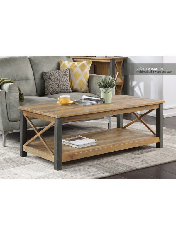 Urban Elegance - Reclaimed Extra Large Coffee Table
