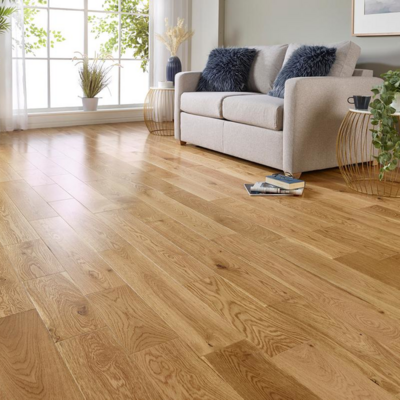 Oxford Engineered Real Wood Oak Lacquered