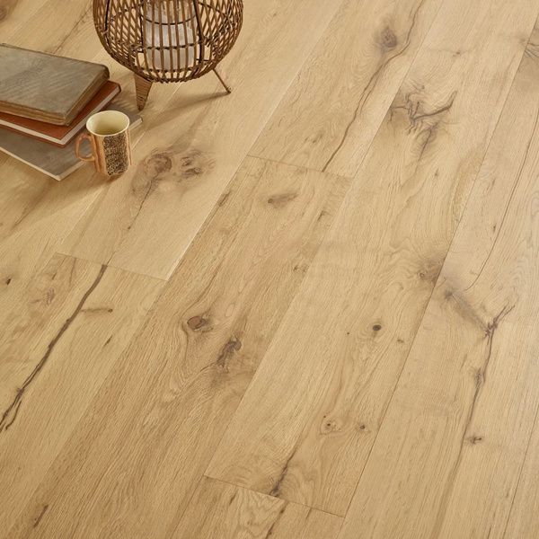 Oxford Engineered Real Wood Oak Natural Brushed and Invisible Oiled