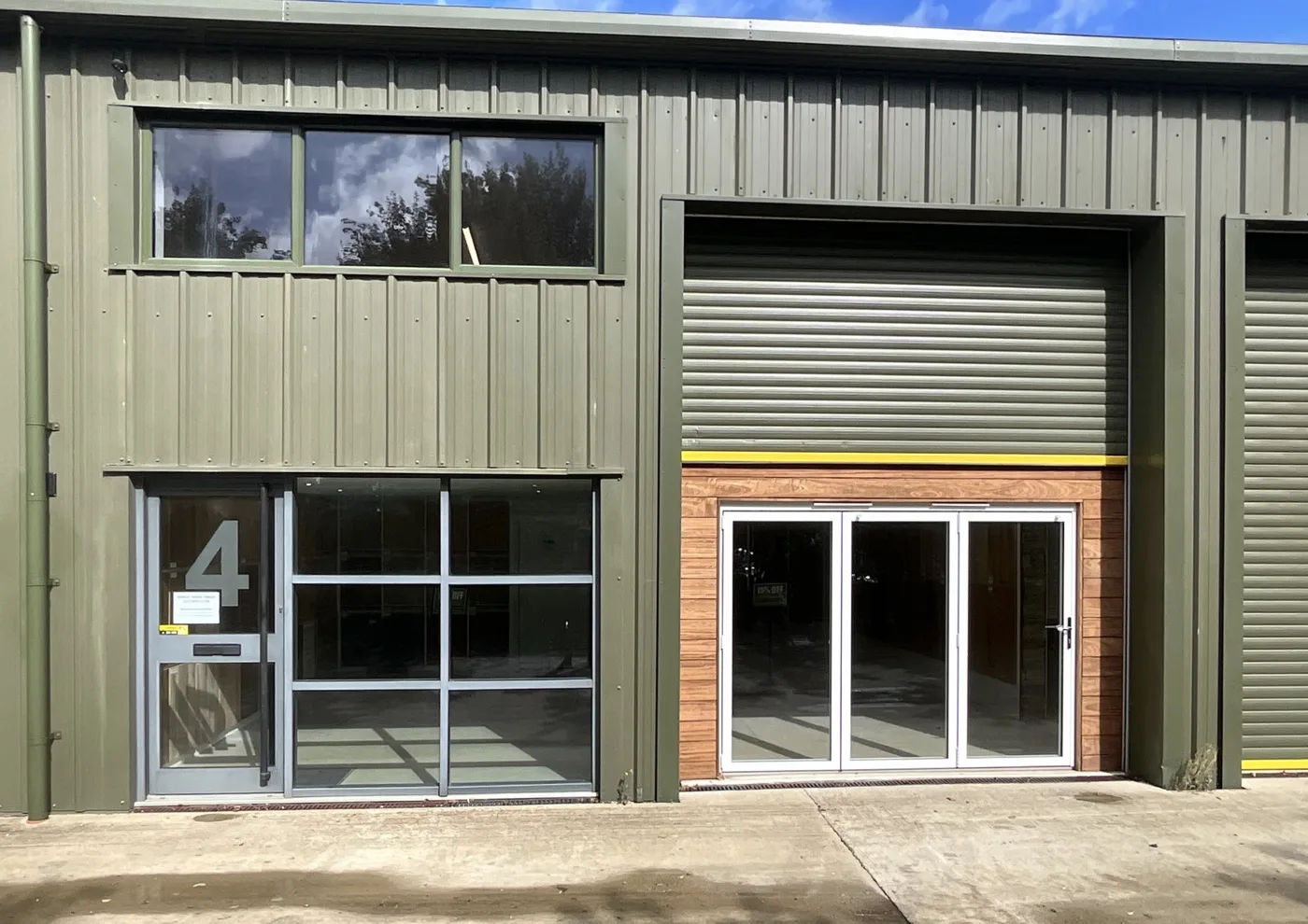 Showroom entrance at Oakley Wood Timber
