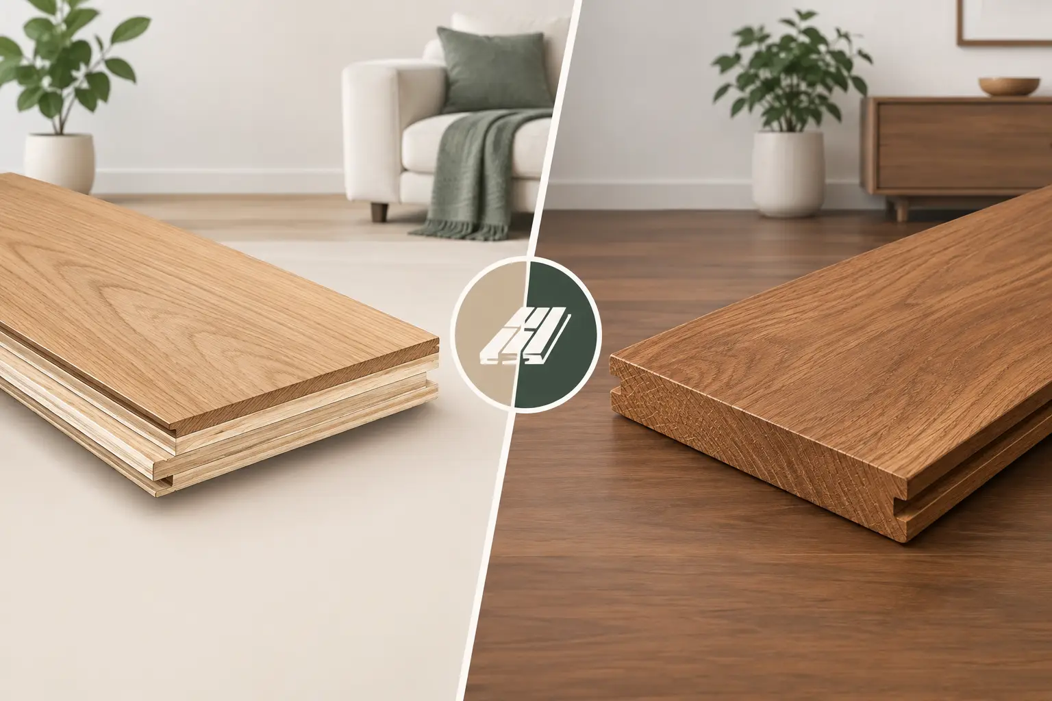 Engineered Wood Flooring vs Solid Wood Floors