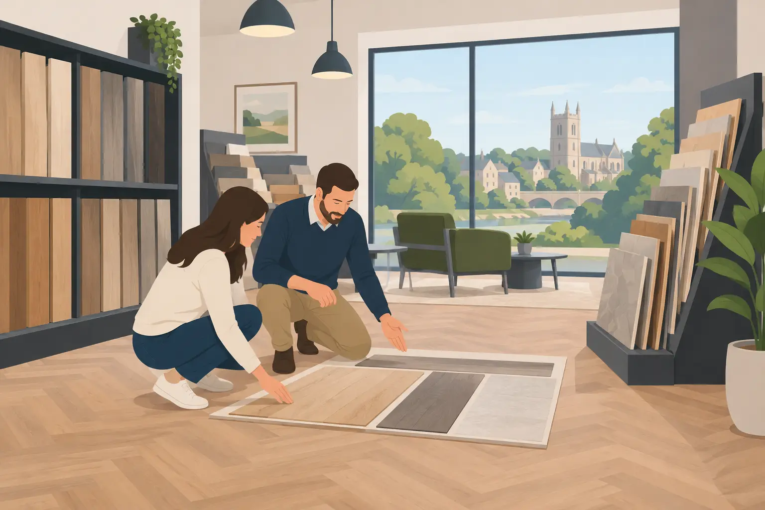 Choosing a Flooring Showroom in Buckinghamshire